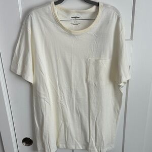 Goodfellow & Co Men's Off-White Short Sleeve Tee